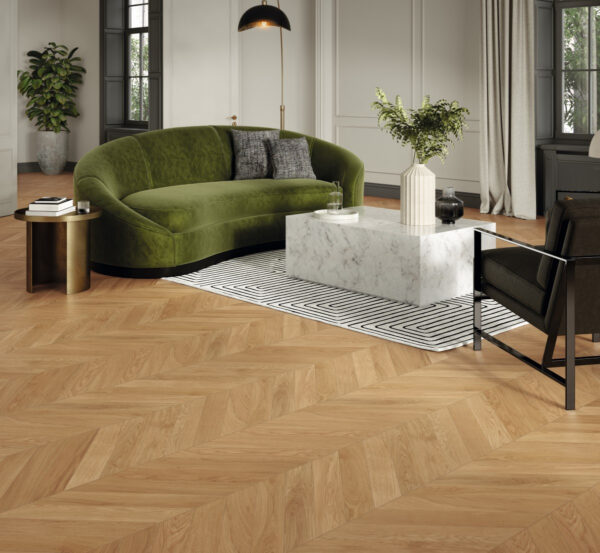 Tölgy Prémium-Superior Naturio Chevron 45°